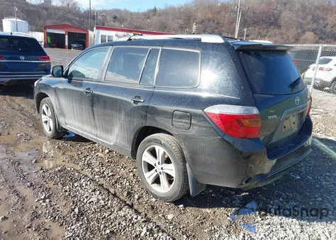 2009 Toyota Highlander Sport z USA, uszkodzony, nr VIN JTEES43A992131579